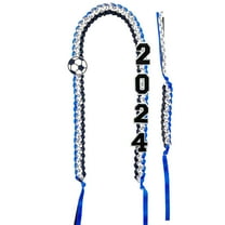 Drses Ribbon Wreath Graduation Ribbon Leis Braid Color Congrats Graduates Leis Necklace And Braid Bracelets For Graduation Party