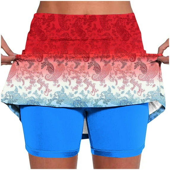 Drses Skorts for Women with Pockets Lightweight Skirt Athletic Inner Shorts for Running Tennis Golf Workout Sports