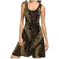 thumbnail image 1 of Drses Sleeveless Dress for Women Summer Ladies Summer Fashion Printed Sleeveless Long Dress Sundress for Women 2024, 1 of 5