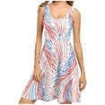 thumbnail image 1 of Drses Sleeveless Dress for Women Summer Ladies Summer Fashion Printed Sleeveless Long Dress Sundress for Women 2024, 1 of 5