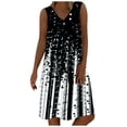 thumbnail image 1 of Drses Sleeveless Dress for Women Summer Women's Summer Sleeveless V-neck Floral Print Casual Vacation Dress Sundress for Women 2024, 1 of 6