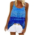 thumbnail image 1 of Drses Tank Top for Women Spaghetti Strap Camisole Summer Scoop Neck Loose Fit Casual Sleeveless Shirts Top, 1 of 5