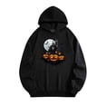 thumbnail image 1 of Drses‌‌ ‌‌‌Unisex Halloween Hoodie - Soft Fleece Pullover with Plush Pockets & Graphic Print, 1 of 5