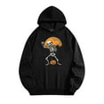thumbnail image 1 of Drses‌‌ ‌‌‌Unisex Halloween Hoodie - Soft Fleece Pullover with Plush Pockets & Graphic Print, 1 of 5