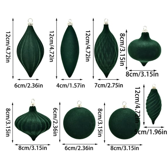 Drses Unusual Velvet Christmas Balls Christmas Tree Ornaments Christmas Decorations