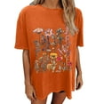 thumbnail image 1 of Drses Wildflowers Shirt for Women Oversized Floral Loose T Shirts Graphic Tees Flower Plant Shirts Womens Tops, 1 of 7