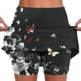 thumbnail image 1 of Drses Women's Athletic Shorts Tummy Control Skorts for Women High Waist Athletic Sports Skirt Shorts Leggings Casual Shorts with Pockets, 1 of 5
