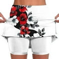 thumbnail image 1 of Drses Women's Athletic Shorts Tummy Control Skorts for Women High Waist Athletic Sports Skirt Shorts Leggings Casual Shorts with Pockets, 1 of 5