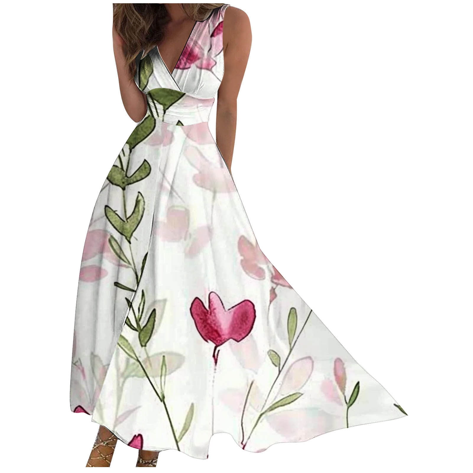 Chest Less Dresses Drses Women's Casual Dresses Sleeveless Dress Women's Spring/Summer ...