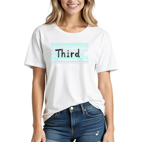 Drses‌‌ ‌‌‌Women's Funny Teacher Appreciation Shirt - Cute Quote Printed Cotton Crewneck Blouse