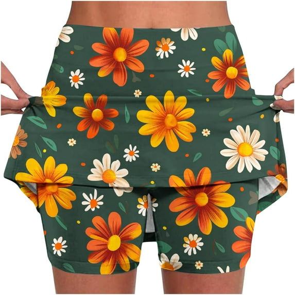 Drses Women's Mini Tennis Skirt Athletic Golf Skorts with Pockets Athletic Shorts Summer Workout Outfits