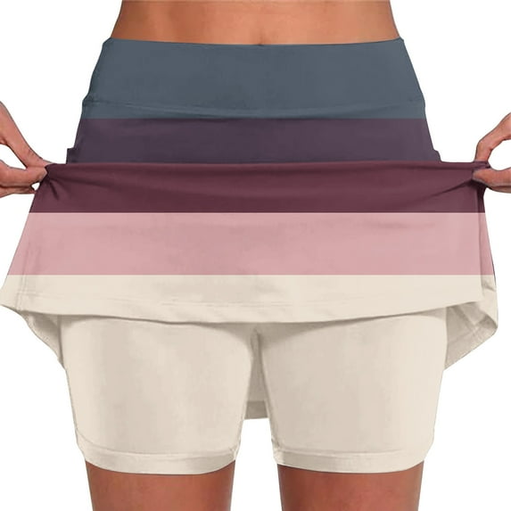 Drses Women's Mini Tennis Skirt Athletic Golf Skorts with Pockets Athletic Shorts Summer Workout Outfits