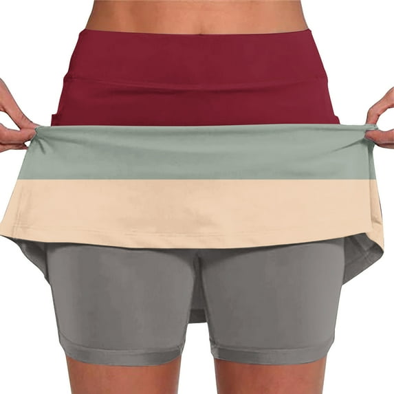 Drses Women's Mini Tennis Skirt Athletic Golf Skorts with Pockets Athletic Shorts Summer Workout Outfits