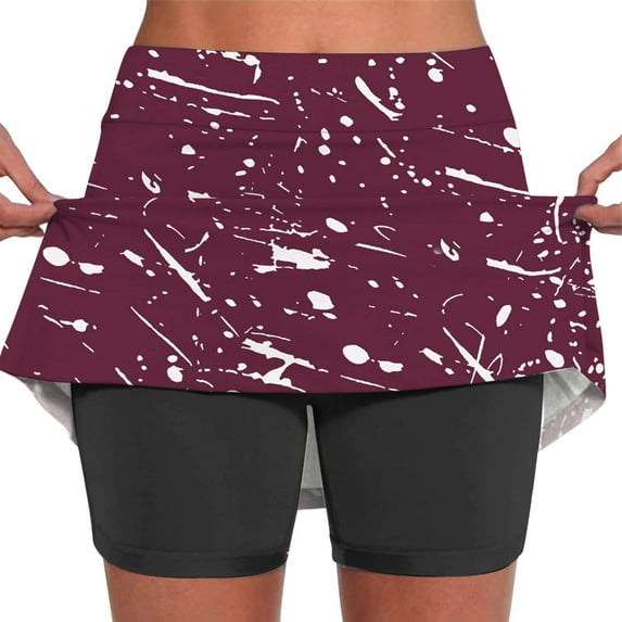 Drses Women's Mini Tennis Skirt Athletic Golf Skorts with Pockets Athletic Shorts Summer Workout Outfits