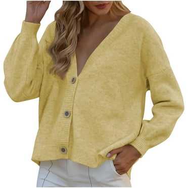 Drses Women's Open Front Cardigan with Fuzzy Texture and Pearl Buttons - Stylish Long Sleeve Crop Outerwear