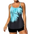 thumbnail image 1 of Drses ‌‌‌‌‌Women's Plus Size Tankini Swimsuit Set - Tummy Control & Flowy Shorts with Printed Strappy Top | Beach Vacation Swimwear | 2025 (Sizes S-5XL), 1 of 6