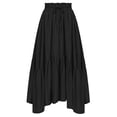 thumbnail image 1 of Drses‌‌ ‌Women's Renaissance Maxi Skirt - Elastic High Waist Flowy A-Line Long Skirt, 1 of 2