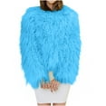 thumbnail image 1 of Drses Women's Shaggy Faux Fur Outwear Coat Jacket Long Sleeve Warm Winter, 1 of 6