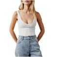 thumbnail image 1 of Drses Women's Tank Tops Fashion Women's Solid Round Neck Camisole Womens Summer Tops, 1 of 5