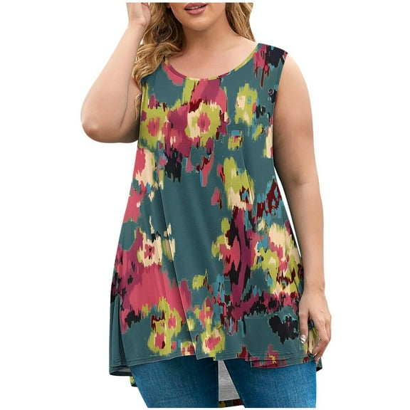 Drses Women's Tank Tops Women's Oversized Short Sleeved T-shirt Loose Tank Top Womens Summer Tops
