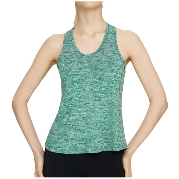 Drses Women's Tank Tops Women's Solid Color Sleeveless Yoga Suit Fitness Sports V-Neck Tank Top Womens Summer Tops