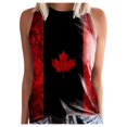 thumbnail image 1 of Drses Women's Tank Tops Women's Spring And Summer Casual Fashion Print Round Neck Sleeveless Tank Top Womens Summer Tops, 1 of 5