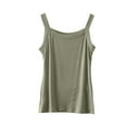 thumbnail image 1 of Drses Women's Tank Tops Women's Summer Large Casual Fashion Solid Color Round Neck Top Tank Top Womens Summer Tops, 1 of 6