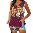 thumbnail image 1 of Drses Women's Tank Tops Womens Tank Tops V-Neck Basic Casual Flowy Summer Sleeveless T-Shirt Womens Summer Tops, 1 of 5
