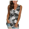 thumbnail image 1 of Drses Women's Tank Tops Womens Tank Tops V-Neck Basic Casual Flowy Summer Sleeveless T-Shirt Womens Summer Tops, 1 of 5