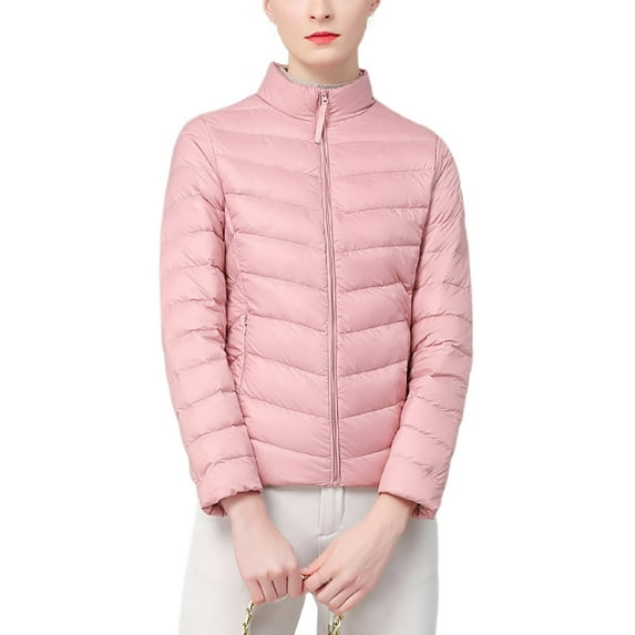 Drses Women's Ultra Light Weight Packable Down Jacket with Removable Hoodie