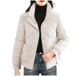 Plus Puffer Time And Tru Women's Puffer Coat With Hood Puffer