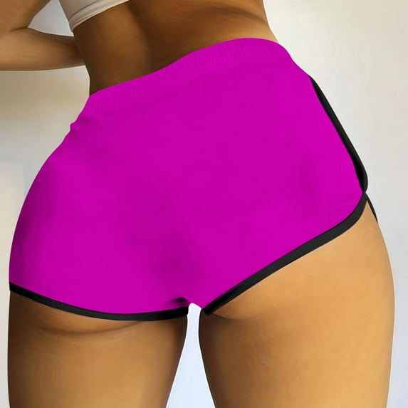 Drses Womens Sexy 3" High Waist Yoga Biker Shorts Soft Dance Hot Pants Butt Lifting Leggings I Love My Husband Booty Shorts