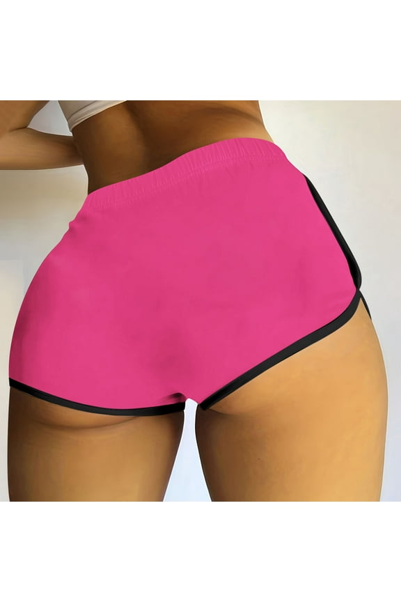 Womens Sexy 3" High Waist Yoga Biker Shorts Soft Dance Hot Pants Butt Lifting Leggings I Love My Husband Booty Shorts
