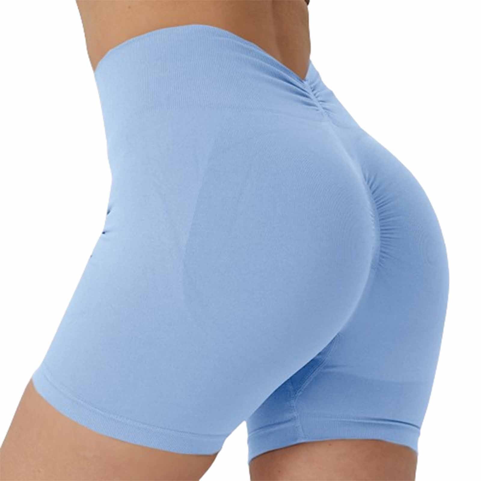 Drses Workout Shorts for Women High Waist Biker Shorts Gym Scrunch Butt
