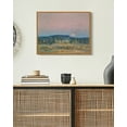 thumbnail image 1 of Drsoum French Vintage Grassland Sunset Wall Prints Classic Retro Farmhouse Rustic Art 11x14in Natural Framed Decorations for Living Room Bedroom, 1 of 6