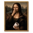 thumbnail image 1 of Drsoum Funny Bathroom Wall Art Mona Lisa Toilet Paper Decor 8x10, 1 of 7