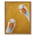 thumbnail image 1 of Drsoum Funny Goose Wall Art Peeking Ducks Gold Decor 8x10, 1 of 7