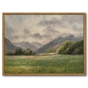 Drsoum Landscape Large Vintage Canvas Wall Art Classical Prairie Mountain Room Decor for Kitchen Bedroom Living Room 12x