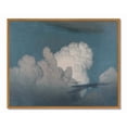 thumbnail image 1 of Drsoum Vintage Cloud Landscape Wall Prints Classic Retro Farmhouse Rustic Decorations for Home Office Bedroom 8x10in Natural Framed, 1 of 6