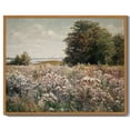 thumbnail image 1 of Drsoum Vintage Flower Landscape Wall Art Classic Retro Wildflower Wall Prints Farmhouse Kitchen Bathroom Office Decor - 8x10in Nature Framed, 1 of 5