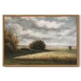 thumbnail image 1 of Drsoum Vintage Landscape 24x36in Natural Framed Canvas Wall Art Grassland Classic Wall Prints Farmhouse Bathroom Office Decor, 1 of 6