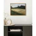 thumbnail image 1 of Drsoum Vintage Landscape Canvas Wall Art 11x14in Natural Framed Grassland Classic Wall Prints Farmhouse Bathroom Office Decor, 1 of 6