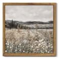 thumbnail image 1 of Drsoum Vintage Landscape Canvas Wall Art Prairie in Full Bloom Classic Wall Prints Modern Farmhouse Kitchen Bathroom Office Decor 10x10in Natural Framed, 1 of 6