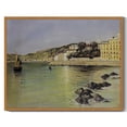 thumbnail image 1 of Drsoum Vintage Landscape Wall Art 11x14in Nature Framed Classic Retro Seatown Prints Farmhouse Kitchen Bathroom Office Decor, 1 of 5