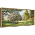 thumbnail image 1 of Drsoum Vintage Landscape Wall Art Flower Garden Wall Prints Classic Retro Farmhouse Rustic Decorations for Living Room Bedroom 8x16in Natural Framed, 1 of 6