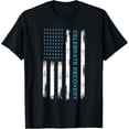 thumbnail image 1 of t-shirt Drug Alcohol Addiction Recovery Celebrate Recovery USA Flag T-Shirt., 1 of 4