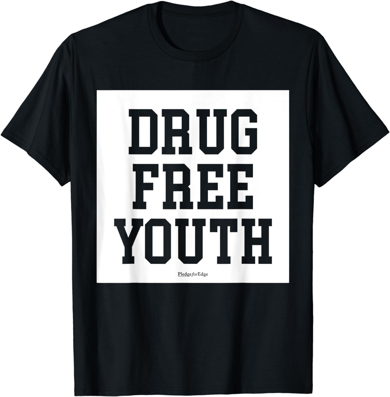 DrugFree Youth StraightEdge Movement Positive TShirt