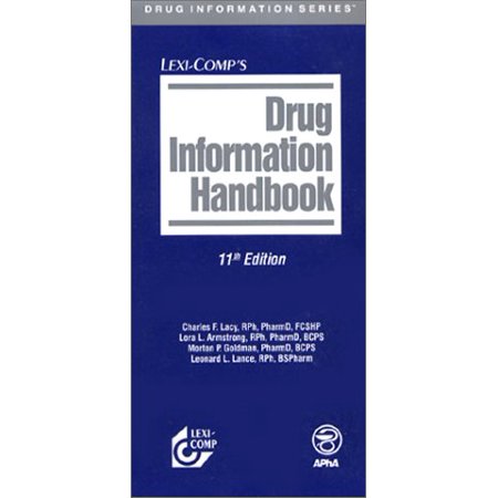 Pre-Owned Drug Information Handbook (Paperback) 1591950473 9781591950479
