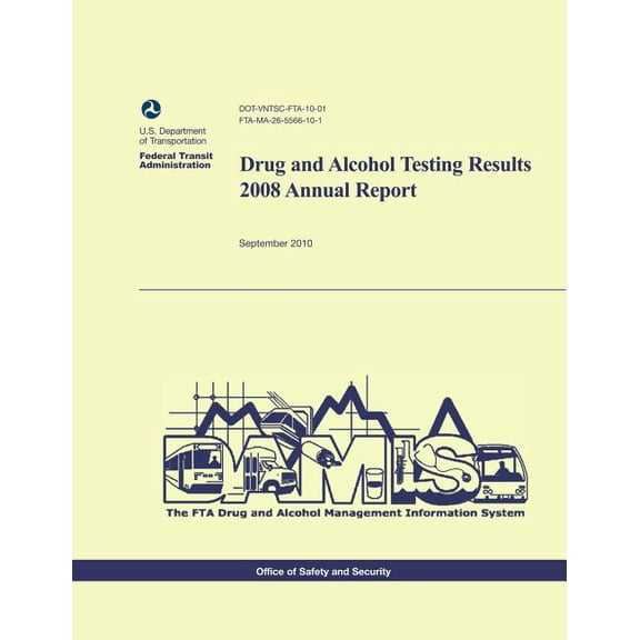Drug and Alcohol Testing Results 2008 Annual Report (Paperback)