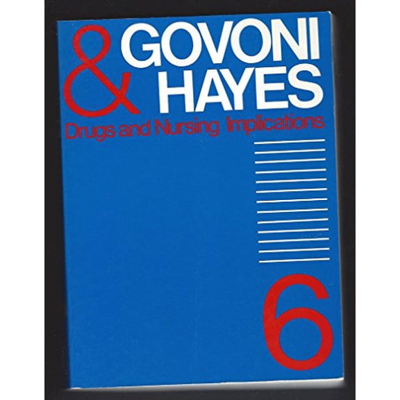 Pre-Owned Drugs and Nursing Implications Paperback